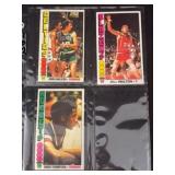 (3) 1976 Topps NBA Basketball Cards
