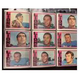(44) 1972 Topps Football Cards