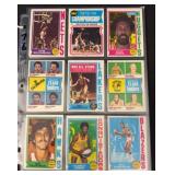 (34) 1974 Topps Basketball Cards