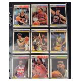 (9) 1987 Fleer Basketball Star Cards