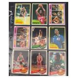 (9) Vintage Topps Basketball Cards HOF