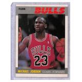 1987 Fleer Michael Jordan Basketball Card