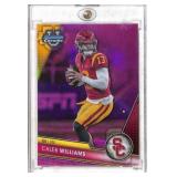 2023 Bowman Chrome U Caleb Williams Card