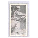 1928 Harringtonï¿½s Ice Cream George Burns Card