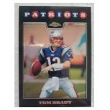 2002 Topps Chrome Tom Brady Football Card