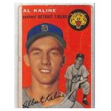 1954 Topps Al Kaline Rookie Baseball Card #201