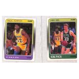 1988 Fleer Magic Johnson And Larry Bird Hi Grade