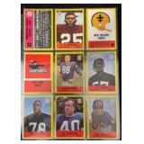 (63) 1967 Philadelphia Football Cards