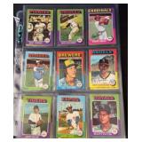 (36) 1975 Topps High-Grade Mini Baseball Cards