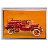 1953 Bowman Firefighters Trading Card