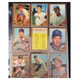 (53) 1962 Topps Baseball Cards