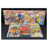 (7) 1990-1992 Guardians of the Galaxy Comic Books