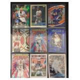 (9) Assorted Sports Cards
