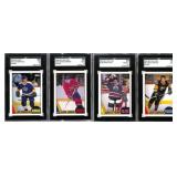 4 Graded Hockey Rookie Cards