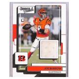2022 Panini Donruss Threads Joe Burrow Card