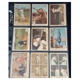 (9) 1959 Fleer Ted Williams Baseball Cards