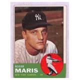 1963 Topps Roger Maris crease free