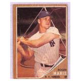 1962 Topps Roger Maris Baseball Card crease free