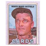 1967 Topps Roger Maris Baseball Card low grade