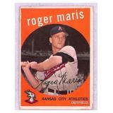 1959 Topps Roger Maris with crease