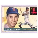 1955 Topps Ted Williams Baseball Card low grade