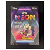 2026 Topps Neon Disney Trading Card Blaster Box