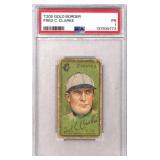T205 Fred Clarke Gold Border Baseball Card PSA 1