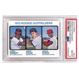 1973 Topps Dwight Evans RC #614 PSA 8