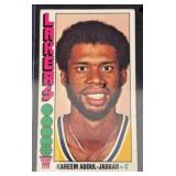 1976-77 Topps Kareem Abdul-Jabbar Basketball Card