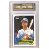 1989 Topps Traded Ken Griffey Jr. Rookie Card #41T