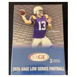 2026 SAGE Low Series Football Card Blaster Box