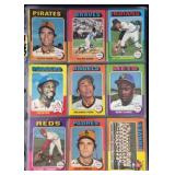 (45) 1975 Topps Baseball Cards