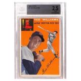 1954 Topps Ted Williams #1 BGS 2.5