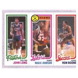 1980-81 Topps Magic Johnson RC hi-grade