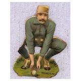 1888 Brooklyn Die Cut Baseball Player