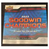 2023 Upper Deck Goodwin Champions Hobby Box