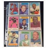 (45) 1960s NFL Football Cards