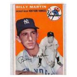 1954 Topps Billy Martin #13 Baseball Card
