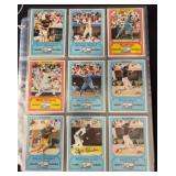 1981 Topps/Drakes Baseball Card Lot (40)