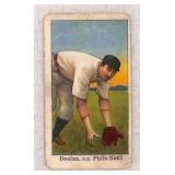 1909 E92 Dockman Mickey Doolan Baseball Card