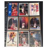 (9) Michael Jordan Basketball Cards