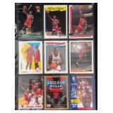(9) Assorted Michael Jordan Cards