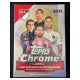 2025 Topps Chrome MLS Blaster Box
