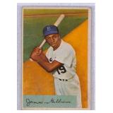 1954 Bowman James 'Junior' Gilliam #74 Baseball