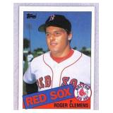1985 Topps Roger Clemens Baseball Card #181