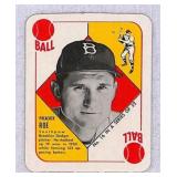 1951 Topps Red Back Preacher Roe HOF