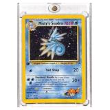 Misty's Seadra Holo Pokï¿½mon Card 9/132