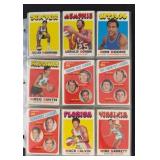 (159) 1971-72 Topps Basketball Card Collection