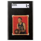 1948 Bowman #34 Joe Fulks RC SGC 1