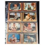 (28) 1955 Bowman Baseball Cards